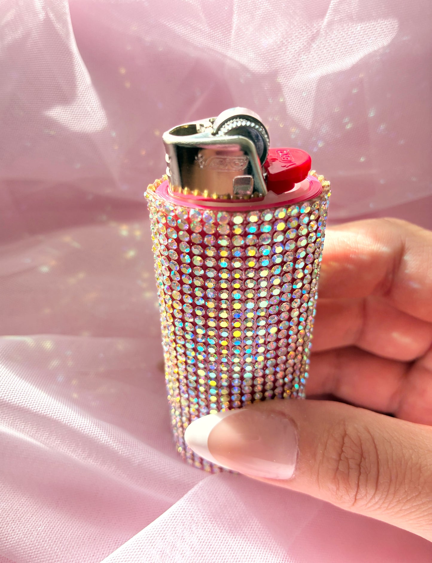 Bling lighter sleeve
