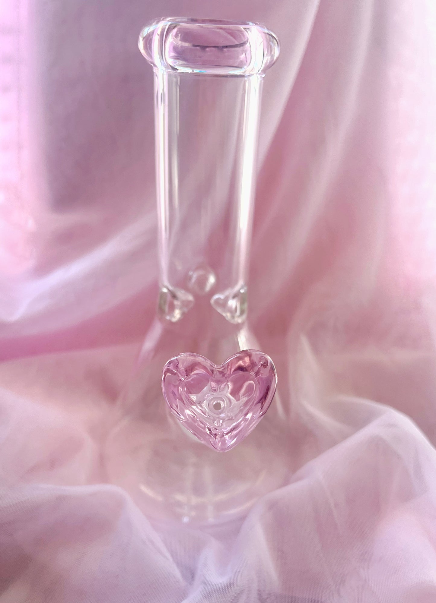 Heart bowl piece (pink)