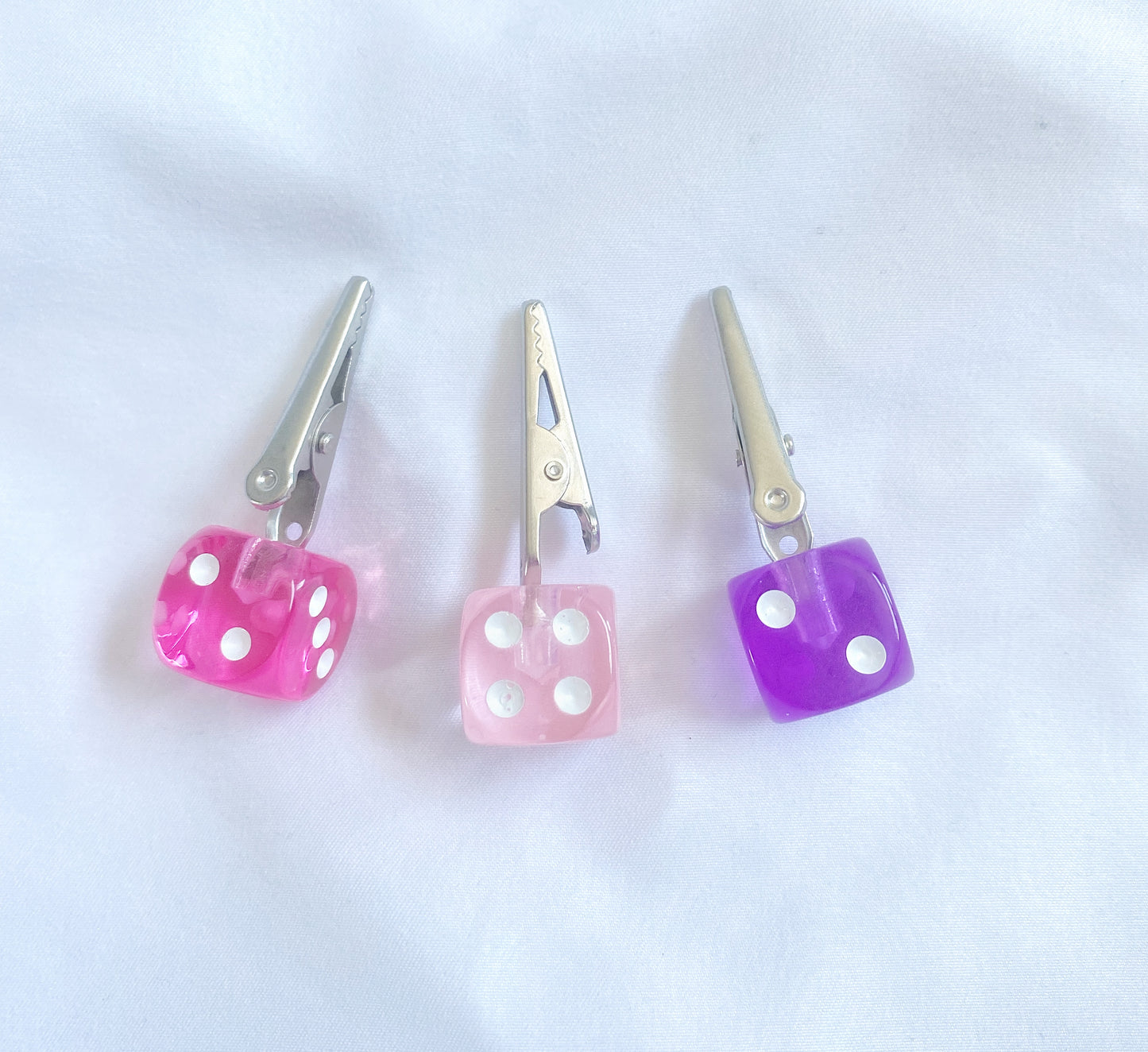 Mini dice clip