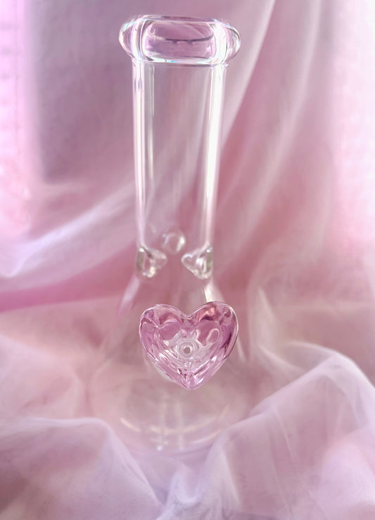 Heart bowl piece (pink)